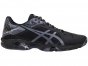 Asics Gel-Solution Speed 3 Tennis Shoes For Men Black/Dark Grey 128KZNIL