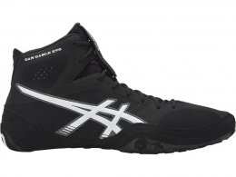 Asics Dan Gable Shoes For Men Black/White/Dark Grey 151VTFTK Asics Dan Gable Shoes For Men Black/White/Dark Grey 151VTFTK