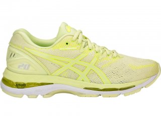 Asics Gel-Nimbus 20 Running Shoes For Women Light Green/Light Green/Yellow 726KJXEE