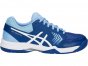 Asics Gel-Dedicate 5 Tennis Shoes For Women Blue/White 639TJASX