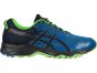 Asics Gel-Sonoma 3 Running Shoes For Men Blue/Black/Green 697TUSVW