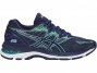 Asics Gel-Nimbus 20 Running Shoes For Women Indigo Blue/Indigo Blue/Green 534QGQIQ