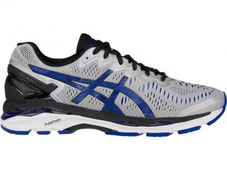 Asics Gel-Kayano 23 Running Shoes For Men Silver/Royal/Black 876WWZXQ