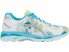 Asics Gel-Kayano 23 Running Shoes For Women White/Silver/Light Turquoise 108JAZQW