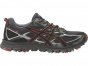 Asics Gel-Scram Running Shoes For Men Dark Grey/Black/Red 885WYYJE