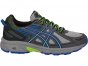 Asics Gel-Venture 6 Shoes For Kids Grey/Black/Blue 219NCRKV