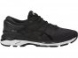Asics Gel-Kayano 24 Running Shoes For Women Black/White 846TUDAQ