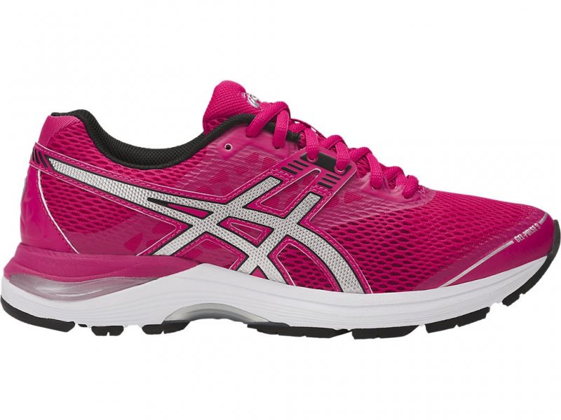 Asics Gel-Pulse 9 Running Shoes For Women Pink/Silver/Black 056OWBME