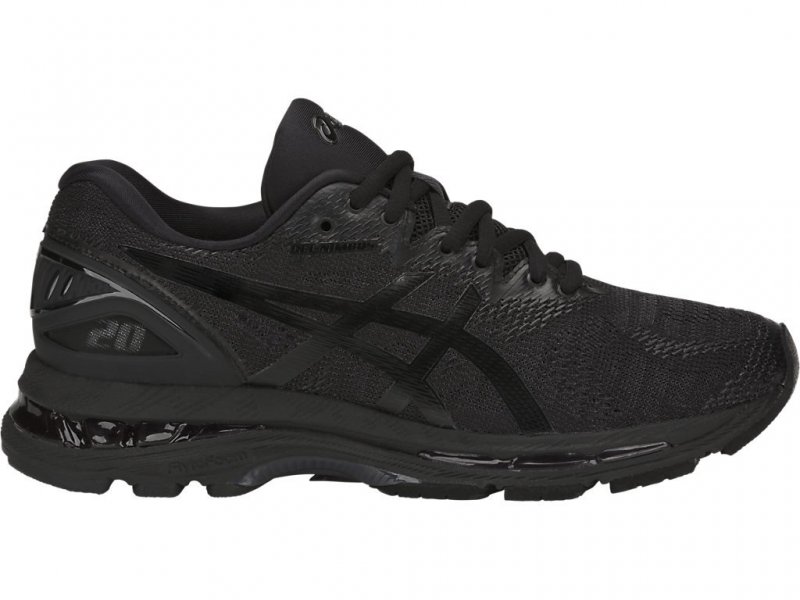 Asics Gel-Nimbus 20 Running Shoes For Women Black/Dark Grey 602JNMMO