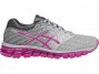 Asics Gel-Quantum 180 Running Shoes For Women Grey/Pink/Dark Grey 563HOPWT