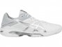 Asics Gel-Solution Speed 3 Tennis Shoes For Men White/Silver 818XHEMC