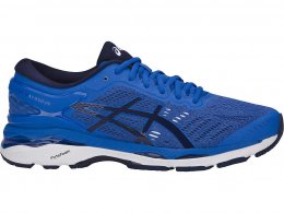 Asics Gel-Kayano 24 Running Shoes For Men Blue/Indigo Blue/White 263JIDTT Asics Gel-Kayano 24 Running Shoes For Men Blue/Indigo Blue/White 263JIDTT