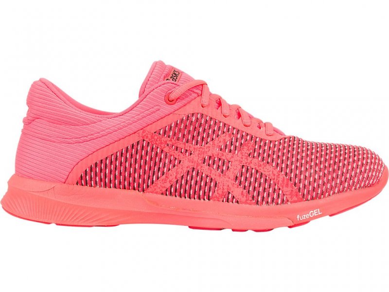 Asics Fuzex Rush Running Shoes For Women Coral 189CKJAT