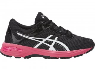 Asics Gt-1000 6 Running Shoes For Kids Dark Grey/White/Red 768DIRQK