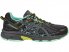 Asics Gel-Venture 6 Running Shoes For Women Black/Dark Grey/Green 378KSYVZ