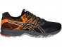 Asics Gel-Sonoma 3 Running Shoes For Men Black/Orange 570IKENI