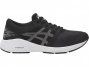 Asics Roadhawk Ff Running Shoes For Kids Black/White/Silver 207QZSVF