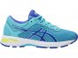 Asics Gt-1000 6 Running Shoes For Kids Light Turquoise/Blue Purple/Light Green 630LCXRA