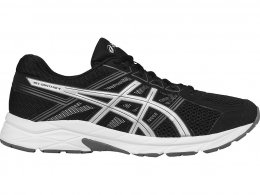 Asics Gel-Contend 4 Running Shoes For Men Black/Silver/Dark Grey 240CSYAP Asics Gel-Contend 4 Running Shoes For Men Black/Silver/Dark Grey 240CSYAP