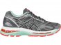 Asics Gel-Nimbus 19 Running Shoes For Women Dark Grey/White/Coral 708EUBQU