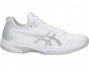 Asics Solution Speed Ff Tennis Shoes For Women White/Silver 027NBUZI