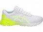 Asics Dynaflyte Running Shoes For Women White/Yellow/Blue 258XZPZU