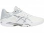 Asics Gel-Solution Speed 3 Tennis Shoes For Women White/Silver 224ZJHFK