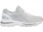 Asics Gel-Nimbus 19 Running Shoes For Women Grey/Silver/White 729FBRQK