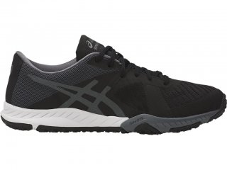 Asics Weldon X Training Shoes For Women Black/Dark Grey/White 976SDWCN