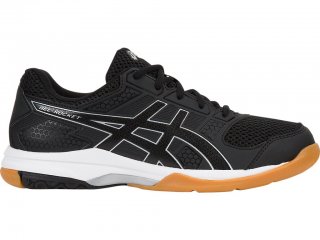 Asics Gel-Rocket 8 Shoes For Women Black/White 902ZRXAH