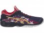 Asics Gel-Court Tennis Shoes For Men Indigo Blue/Gold/Red 081CPXCQ