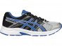 Asics Gel-Contend 4 Running Shoes For Men Silver/Blue/Black 560YUGBI