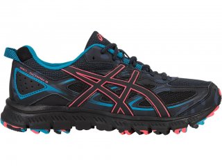 Asics Gel-Scram Running Shoes For Women Dark Grey/Black 941ALXTL