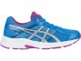 Asics Gel-Contend 4 Running Shoes For Women Blue/Silver/Purple 547KBLYV