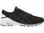 Asics Dynaflyte Running Shoes For Men Black/White/Dark Grey 335WDRKN