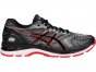 Asics Gel-Nimbus 20 Running Shoes For Men Black/Red 439WFHDQ