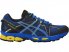 Asics Gel-Kahana 8 Running Shoes For Men Blue/Yellow/Black 964WWRLH