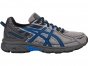 Asics Gel-Venture 6 Running Shoes For Men Grey/Black/Blue 575UJATN