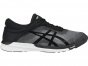 Asics Fuzex Rush Running Shoes For Women Grey/Black/White 827BPCNL