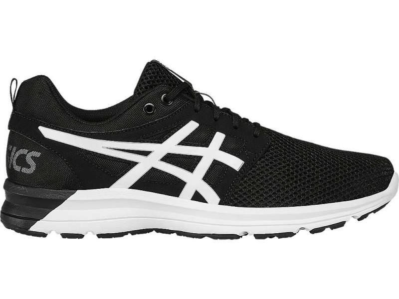 Asics Gel-Torrance Running Shoes For Men Black/White/Silver 273DIJZJ