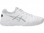 Asics Gel-Challenger 11 Tennis Shoes For Men White/Silver 817PJLTM