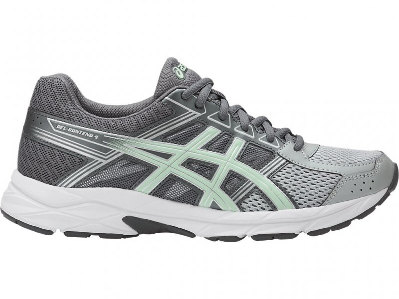Asics Gel-Contend 4 Running Shoes For Women Grey/Silver 253NZPPP