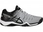 Asics Gel-Resolution 7 Tennis Shoes For Men Grey/Black/White 375LDOBM