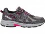 Asics Gel-Venture 6 Running Shoes For Women Dark Grey/Black/Pink Peacock 695AHVDZ