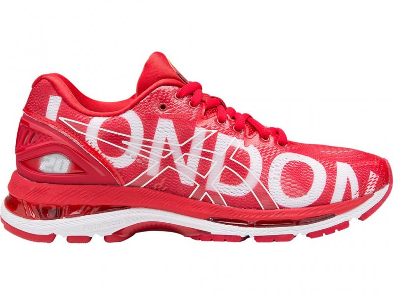 Asics Gel-Nimbus 20 Running Shoes For Women Red 501BESZQ