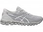 Asics Gel-Quantum 360 Running Shoes For Women Grey/White/Dark Grey 644XNHSW