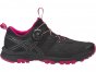 Asics Gel-Fujirado Running Shoes For Women Black/Dark Grey/Pink 714UNGOF