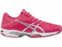 Asics Gel-Solution Speed 3 Tennis Shoes For Women Red/Silver/White 033VVBZG