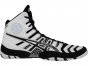 Asics Dan Gable Wrestling Shoes For Men White/Black/Grey 981OGEJR