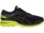 Asics Gel-Kayano 25 Running Shoes For Men Black/Light Green 492OCKVV